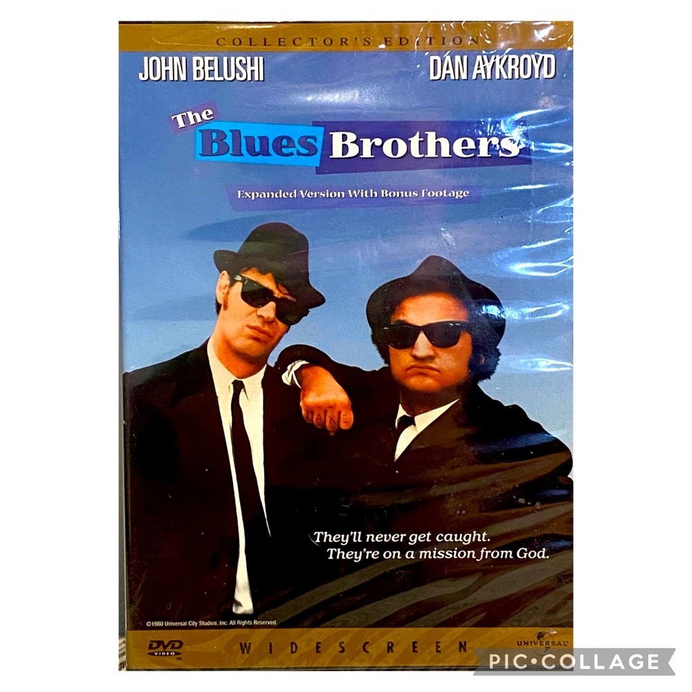 Vintage 80s VHS Movie - Blues Brothers Belushi Akroyd - Universal New